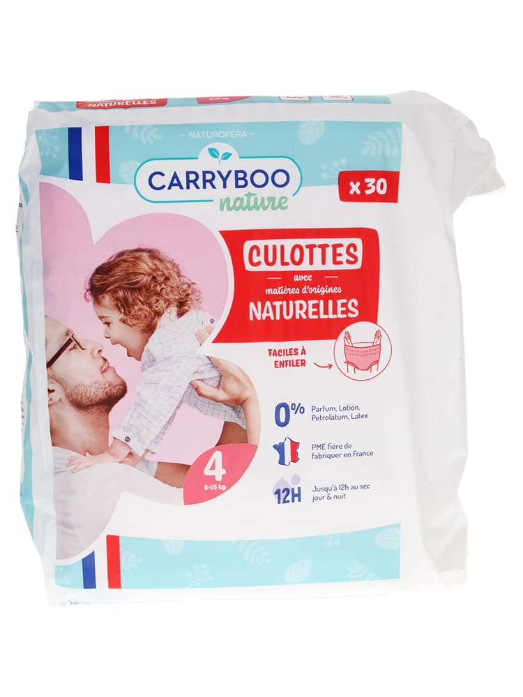 Carryboo Culotte Écologique T4 (8-15 Kg) x 30