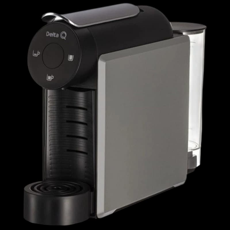 Cafetière à capsules Delta Q Mini Qool Gris